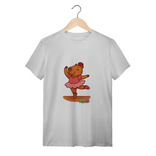 Camiseta Capivara Bailarina - Adulto