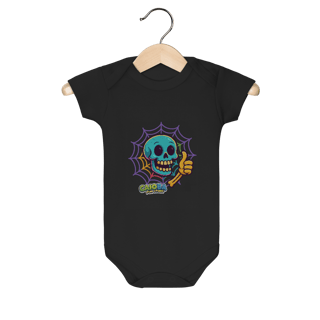 Body Infantil Caveira Colorida Divertida