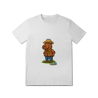 Nome do produto Camiseta Capivara caipira menino - adulto