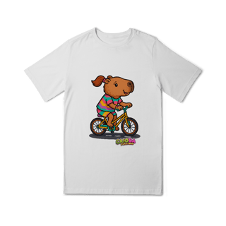 Nome do produto Camiseta Capivara Bike menina - juvenil 
