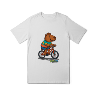 Nome do produto Camiseta Capivara Bike menino - juvenil