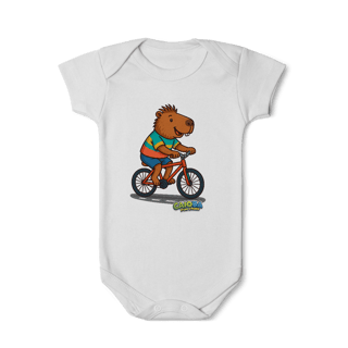 Nome do produto Body Infantil Capivara Bike menino