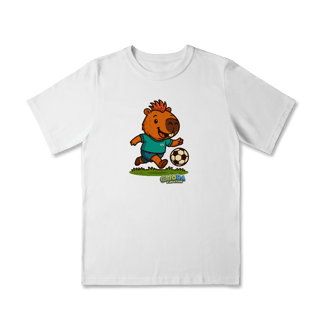 Nome do produto Camiseta Capivara Jogando Futebol - infantil