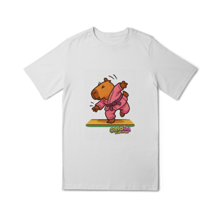 Nome do produto Camiseta Capivara Judoca menina - juvenil