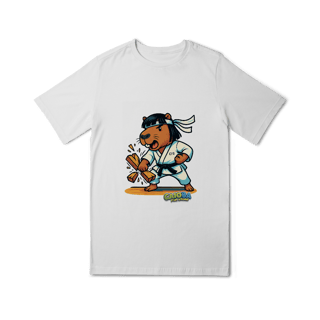 Nome do produto Camiseta Capivara Karateca menino - juvenil