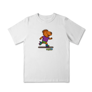 Nome do produto Camiseta Capivara de Patins menino - infantil