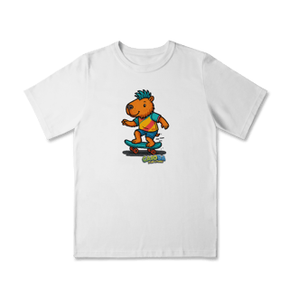 Nome do produto Camiseta Capivara de Skate menino - infantil