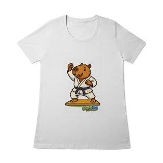 Nome do produto Camiseta Capivara Judoca menino - feminina