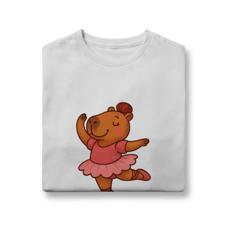 Nome do produto Camiseta Capivara Bailarina - Juvenil