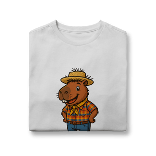 Nome do produto Camiseta Capivara caipira menino - juvenil