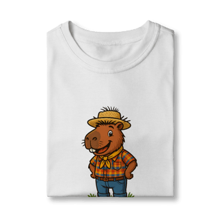 Nome do produto Camiseta Capivara caipira menino - infantil
