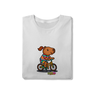 Nome do produto Camiseta Capivara Bike - adulto