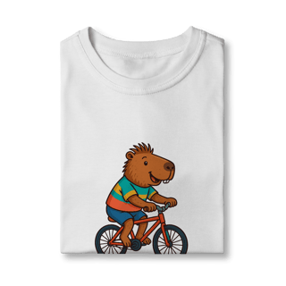 Nome do produto Camiseta Capivara Bike menino - infantil