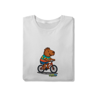 Nome do produto Camiseta Capivara Bike menino - adulto
