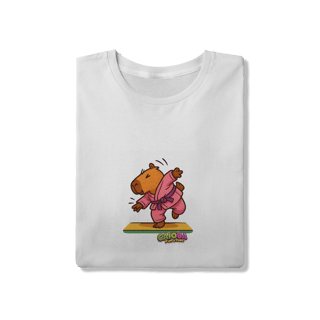 Nome do produto Camiseta Capivara Judoca menina - adulto