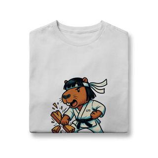 Nome do produto Camiseta Capivara Karateca menino - juvenil