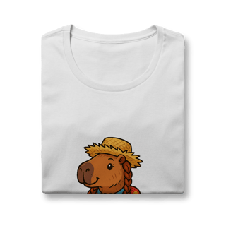 Nome do produto Camiseta Capivara Caipira menina - feminina