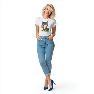 Nome do produto Camiseta T-shirt Adulto Unissex Lobinho – 100% Algodão | Coleção Reino Animal do Caioba