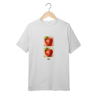 Camiseta Juvenil (10 a 14 anos) Maçãs – 100% Algodão | Coleção Dia das Mães Caioba Fun Store