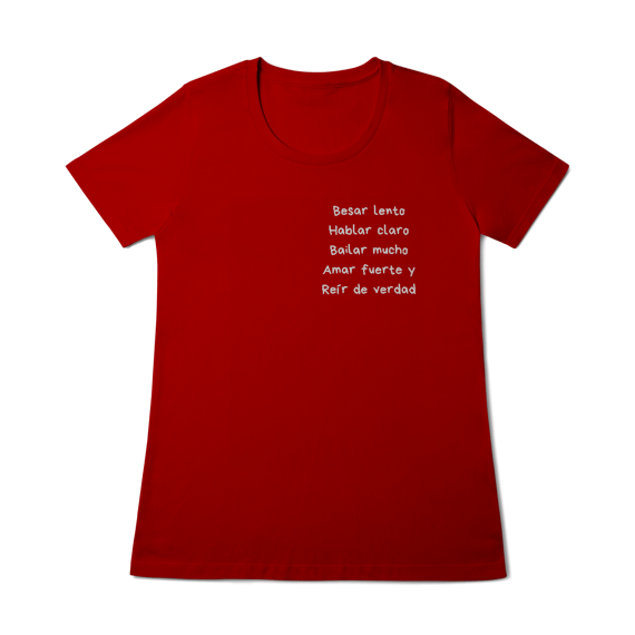 T-shirt feminina viva la vida escura