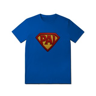 Nome do produto Camiseta PAI estilo superman azul