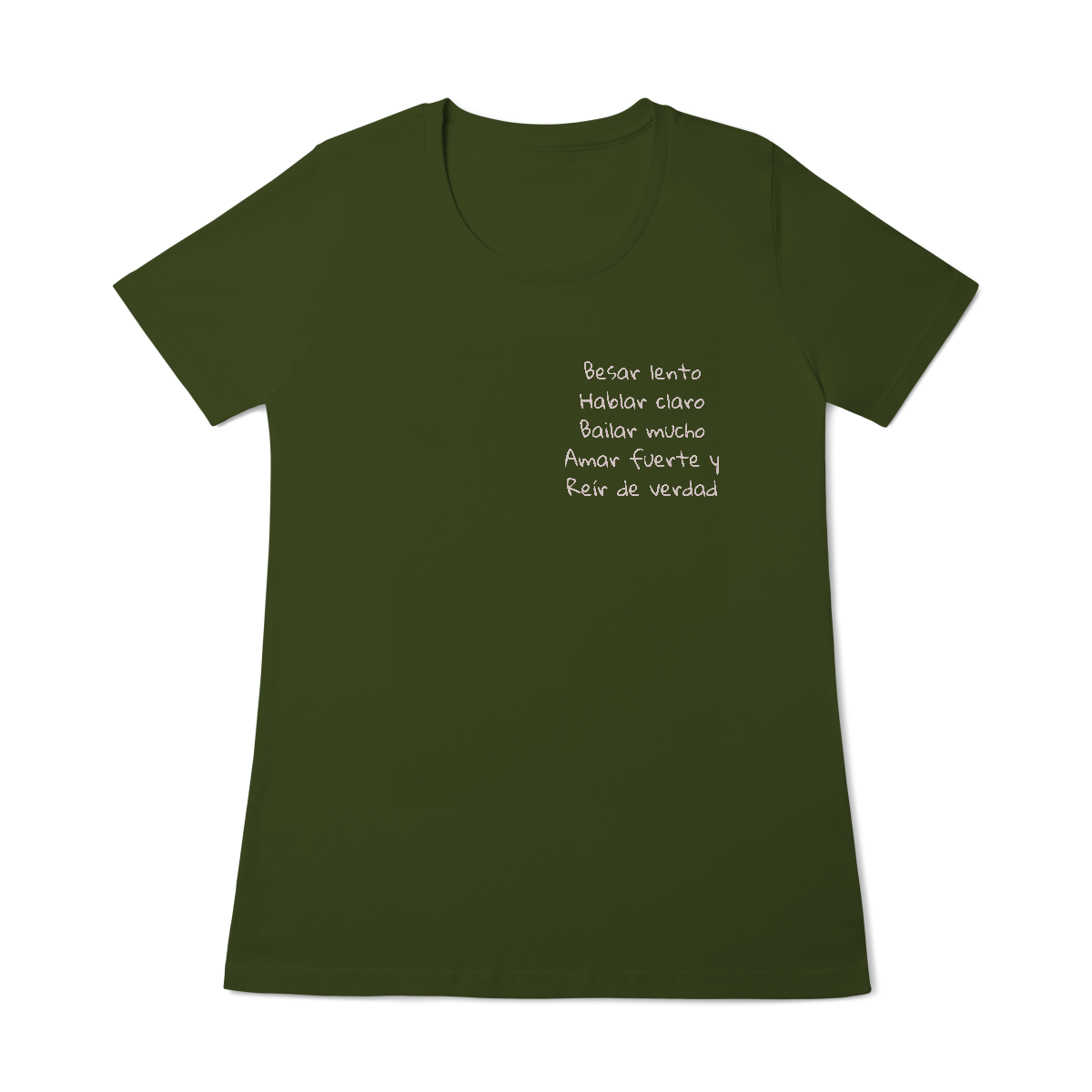 Nome do produto: T-shirt feminina viva la vida