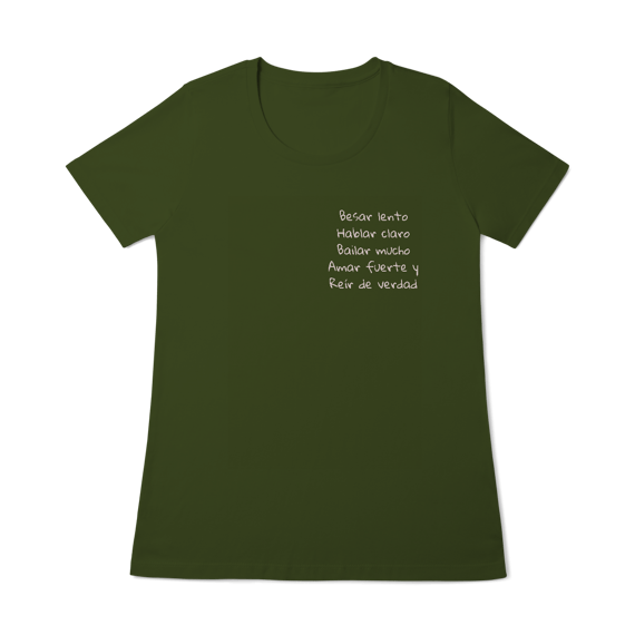 T-shirt feminina viva la vida