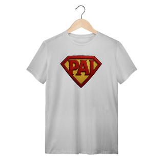Nome do produto Camiseta PAI Escudo Super-Herói