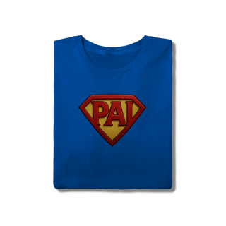 Nome do produto Camiseta PAI estilo superman azul
