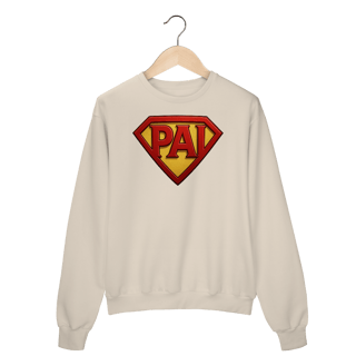 Nome do produto Moletom “PAI” Estilo Super-Herói