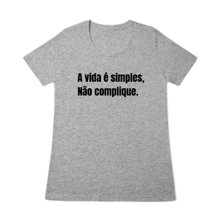 Nome do produto T-shirt feminina 