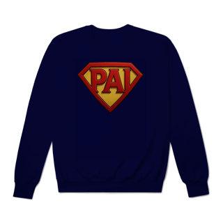 Nome do produto Moletom “PAI” Estilo Super-Herói