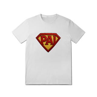 Nome do produto Camiseta PAI Escudo Super-Herói