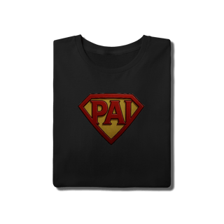 Nome do produto Camiseta PAI Escudo Super-Herói