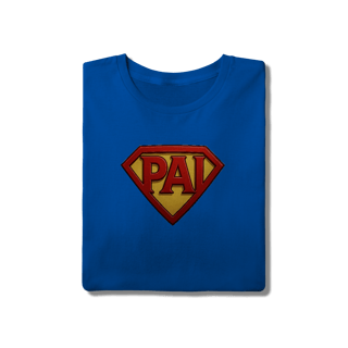Nome do produto Camiseta PAI Escudo Super-Herói