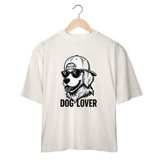 Camiseta Oversized Doglover – Golden Retriever