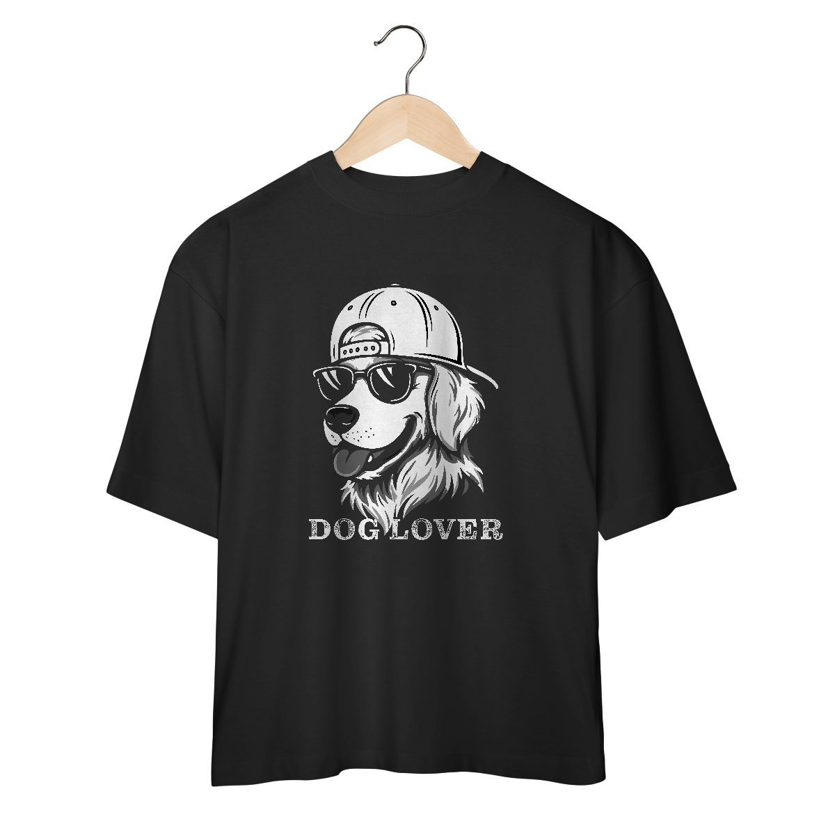 Nome do produto: Camiseta Oversized Doglover – Golden Retriever
