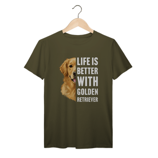 Nome do produto LIFE IS BETTER WITH GOLDEN RETRIEVER