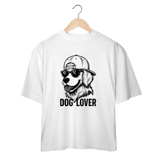 Nome do produto Camiseta Oversized Doglover – Golden Retriever