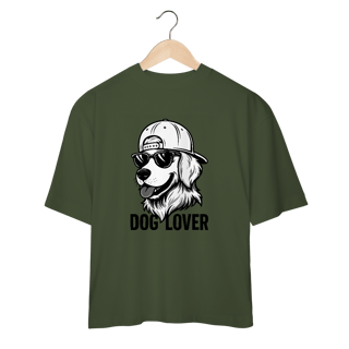 Nome do produto Camiseta Oversized Doglover – Golden Retriever
