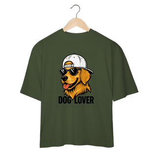 Nome do produto Camiseta Oversized Doglover – Golden Retriever