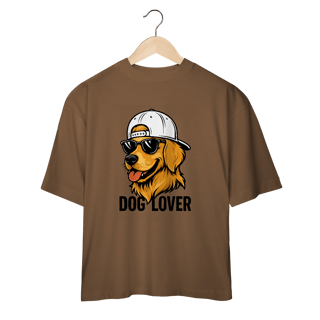 Nome do produto Camiseta Oversized Doglover – Golden Retriever