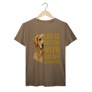 Nome do produto LIFE IS BETTER WITH GOLDEN RETRIEVER