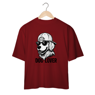 Nome do produto Camiseta Oversized Doglover – Golden Retriever