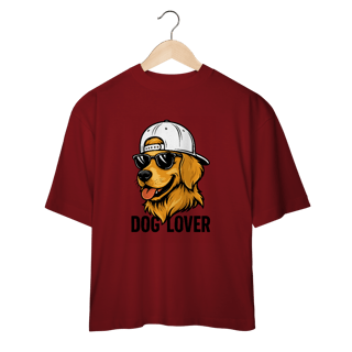 Nome do produto Camiseta Oversized Doglover – Golden Retriever