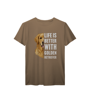 Nome do produto LIFE IS BETTER WITH GOLDEN RETRIEVER