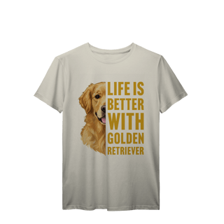 Nome do produto LIFE IS BETTER WITH GOLDEN RETRIEVER