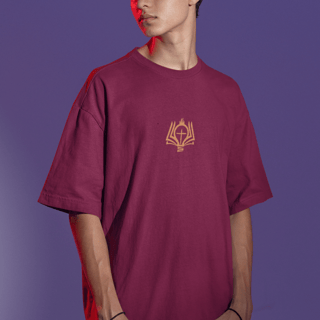 Nome do produto Camiseta Oversized Lisa+Marca Amarelo/Frente e Costa