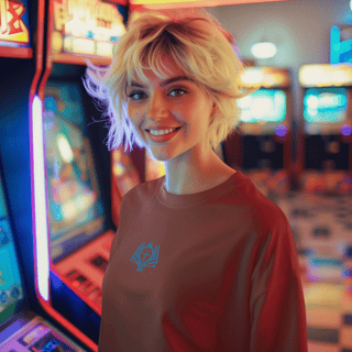 Nome do produto Camiseta Oversized Lisa+Marca Azul/Frente