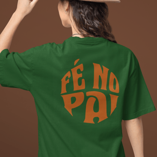 Nome do produto Camiseta Oversized Lisa+Marca Bege/Frente e Costa